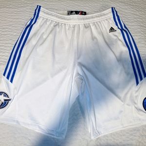Men's Adidas NBA Dallas Mavericks D-League pro cut authentic jersey shorts